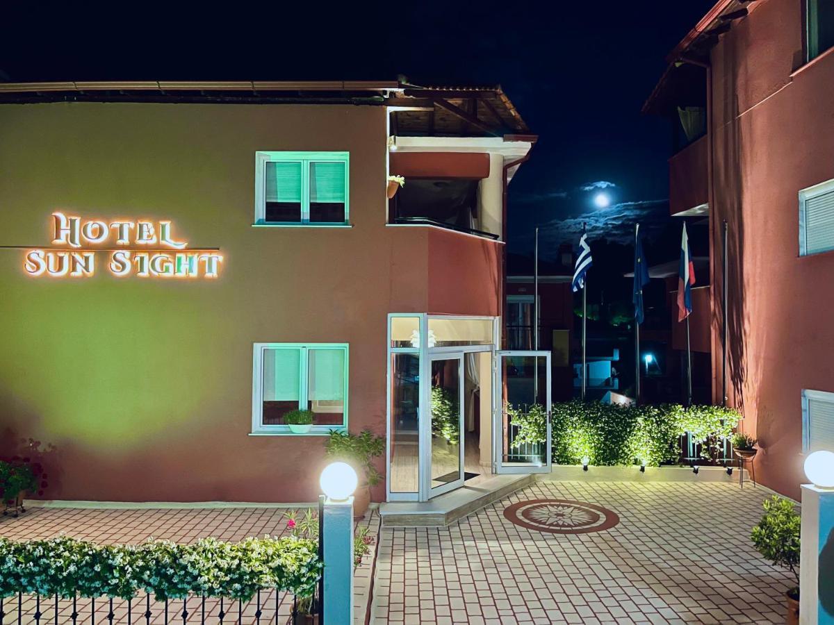 Hotel Sun Sight Pefkochori Esterno foto