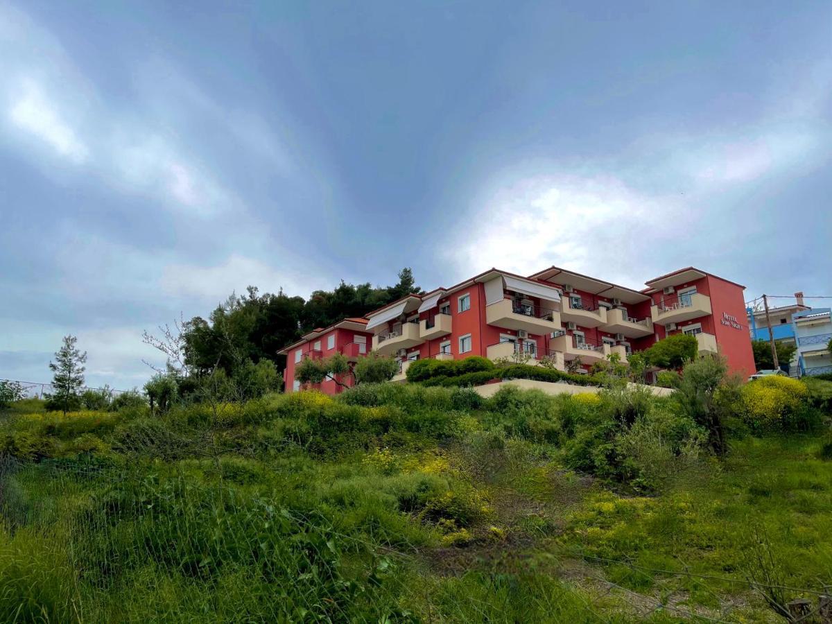 Hotel Sun Sight Pefkochori Esterno foto