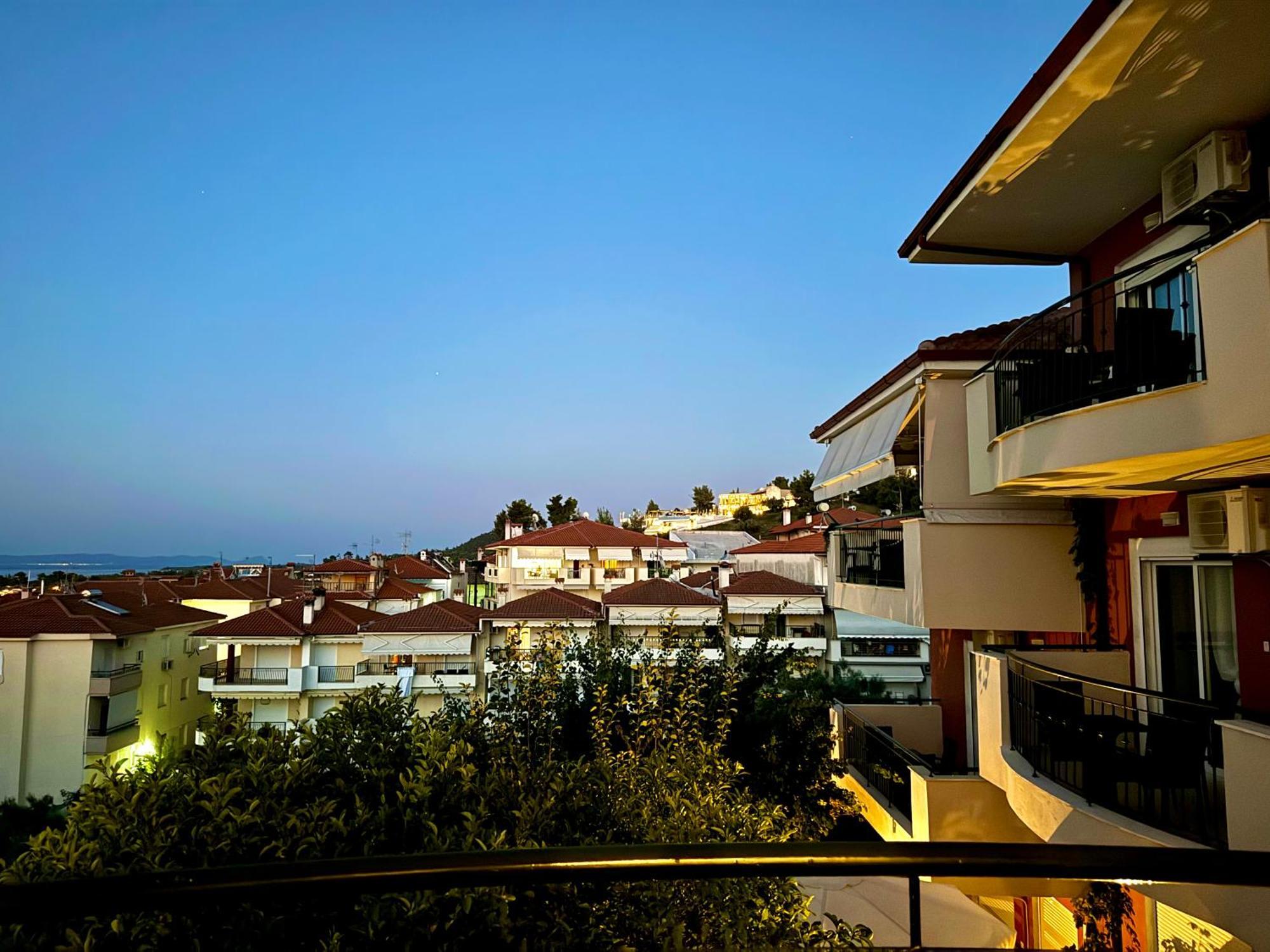 Hotel Sun Sight Pefkochori Esterno foto